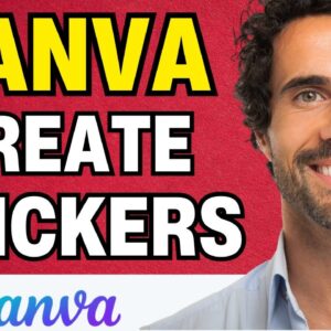 How To Make Stickers On Canva To Sell (Tutorial)
