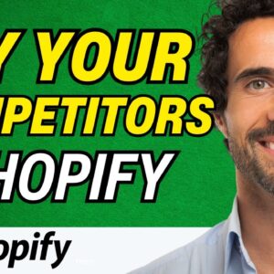 How To Spy on Your Competitor's Shopify Store Revenue - Dropshipping Stores