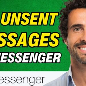 How To See Unsent Messages On Messenger (2024) | See Removed Messages on Messenger (Full Guide)