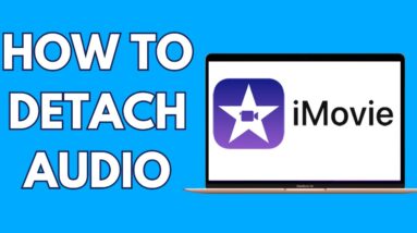 HOW TO DETACH AUDIO ON IMOVIE IN MAC