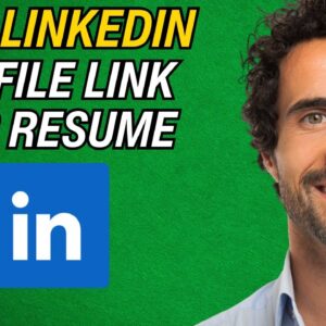 How to Get LinkedIn Profile Link for Resume