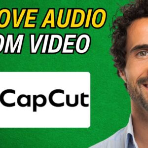 How To Remove Audio From Video in CapCut
