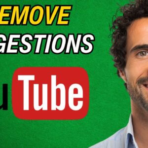 How To Remove Suggestions From YouTube Search Bar